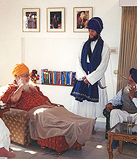 Yogi Bhajan and Jagat Guru Singh