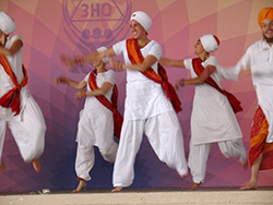 Bhangra Troupe at Summer Solstice