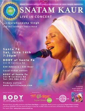 Snatam Concert in Santa Fe