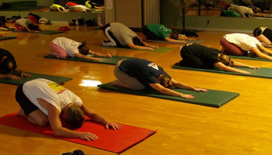 yoga class