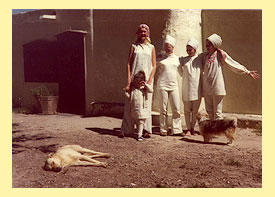 Old ashram entrance