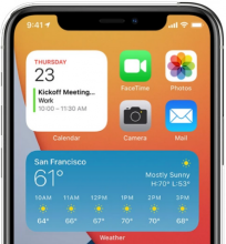 Apple iOS 14 Home Screen